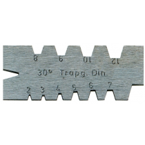 Шаблон для  трапецеидальной  резьбы    Tr 30°             2-12  мм